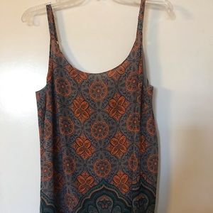 Cabi cami / tank floral arabesque sz M